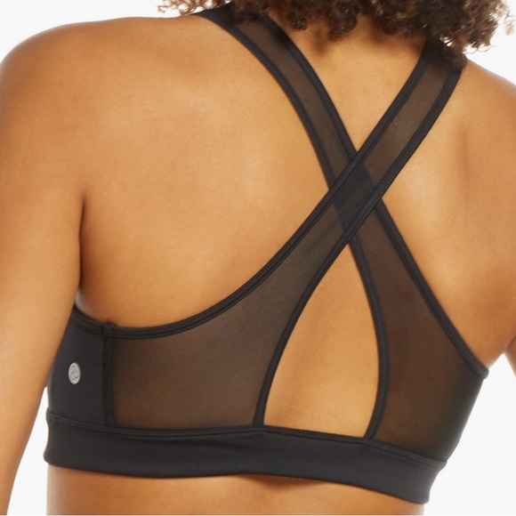 Zella black mesh sports bra - Picture 2 of 3